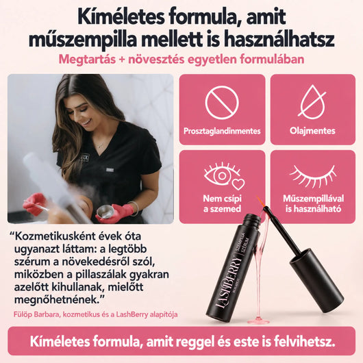 LashBerry Peptid Szempillaszérum